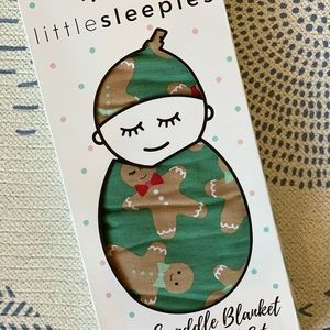 Little Sleepies Bamboo Viscose Swaddle and Hat Set